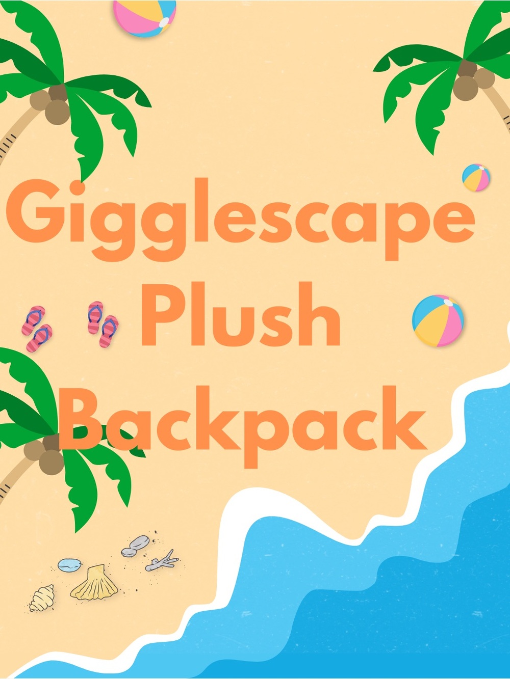 Gigglescape Plush Backpack